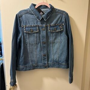 NWT frye jeaned jacket
